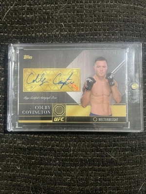 2016 Topps UFC Top of the Class - Autographs Colby Covington #TCA-CCO (AU) - Image 1 of 4