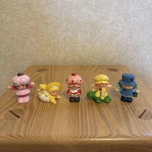 Strawberry Shortcake Soft Vinyl Figure 5 Piece Set - Picture 1 of 2