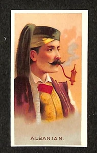 N33 Allen & Ginter, Worlds Smokers, 1888, Albanisch, postfrisch - Bild 1 von 2