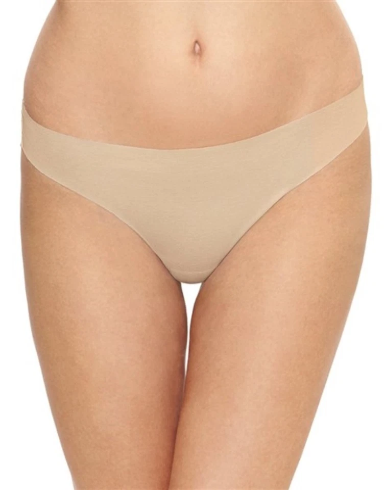 NWT 5 Wacoal Beyond Naked Cotton Thongs Size Small 879259 113427 - Image 1 of 3