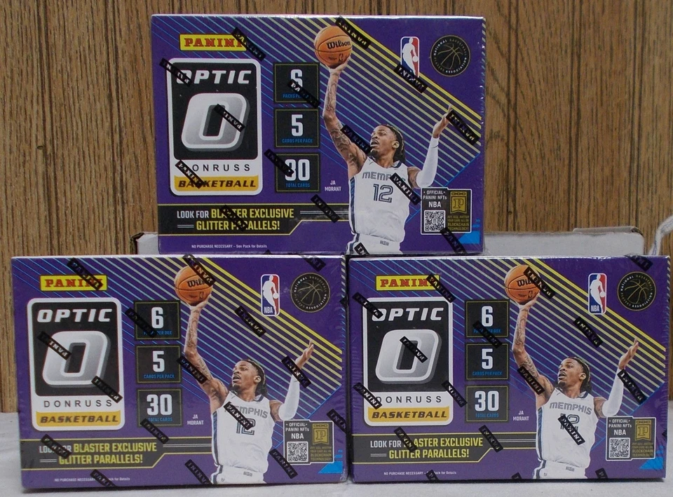 Panini Optic DONRUSS 篮球爆破盒原厂封装(3 件装) — 第 1/1 张图片