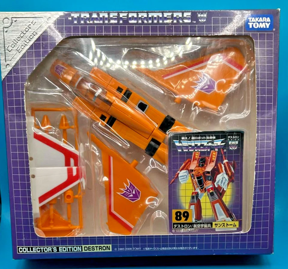 Figura Transformers Edición Coleccionista Destron Sunstorm Takara Tomy Japón Foto 1 de 3