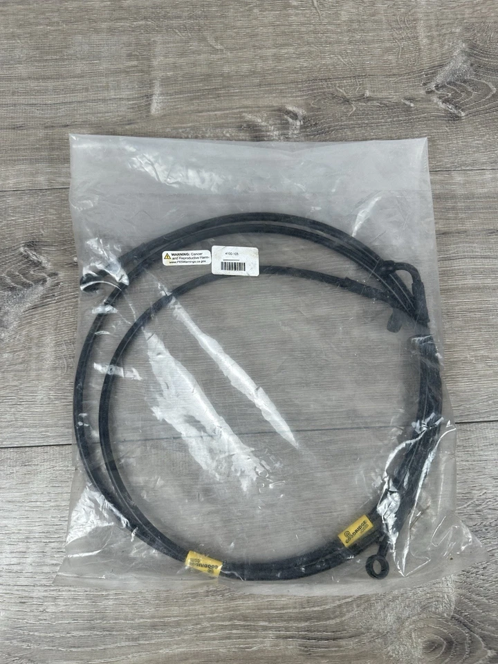 Cable de freno Harley Goodridge 43,5" 4100-105 Foto 1 de 3