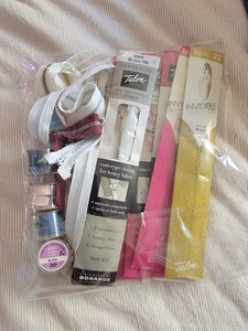 Vintage Mixed Lot of 17 Zippers Talon Crown Serval 6.5" to 22”.  Some NOS. - Picture 1 of 8