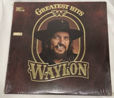 WAYLON JENNINGS Greatest Hits 1979 Vinyl LP AHL1-3378, NEW SEALED - Image 1 of 3