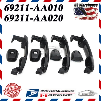 Pack de 4 manijas de puerta delantera trasera izquierda derecha para Toyota Corolla Matrix 03-08 Foto 1 de 4