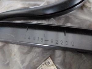 Suzuki Swift SA310 84-89 5 door Left Rear Door 1/4 Glass Rubber Seal - Picture 1 of 5