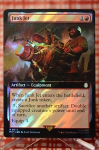 Junk Jet Extended Art Surge Foil - PIP 0915 - NM - MTG Magic - Picture 1 of 3