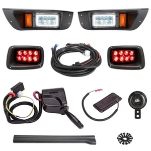 Kit de luces LED para carro de golf Kit legal para calle con interruptor de señal de giro para EZGO TXT 96-13 - Imagen 1 de 12