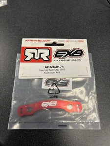 Arrma #ARA340174 Steering Rack CNC 7075 Aluminum Red EXB - Picture 1 of 1