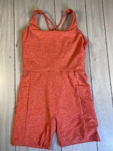 CALIA Women's Lustralux 5” Scoop Neck Bodysuit Aquatic Coral Heather XL NWT - Picture 1 of 12