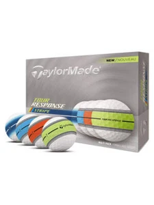 TaylorMade Tour Response Stripe 2025 Golf Balls - Multi - Picture 1 of 2
