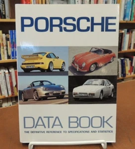Porsche Data Book Reference Specifications Statistics Softcover Marc Bongers - Picture 1 of 4