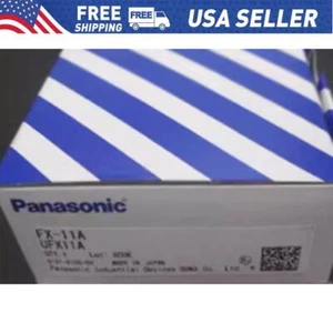 New PANASONIC SUNX FX-11A Fiber Optic Sensor - Picture 1 of 4