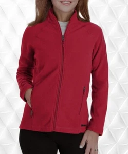 M1) New! Marmot Ladies XS 901078 Full Zip Rockling Fleece Jacket Team Red - Picture 1 of 2