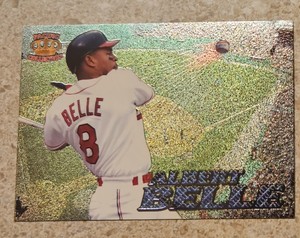 1996 Pacific Prisms Fence Busters Albert Belle #FB-1