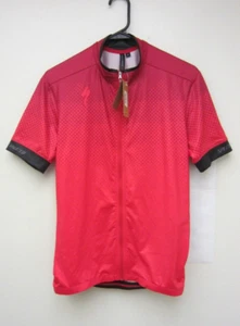 New Specialized RBX Jersey Short Sleeve Geo Red Size M Cycling Bike - Picture 1 of 23