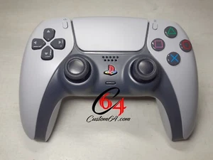 Manette ps5 sony dualsense vintage prestige ps1 gloss/mat - Photo 1/6