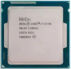 Processore desktop Intel Core i7-4770K SR147 3,50 GHz 8 MB quad-core LGA1150 - Foto 1 di 1