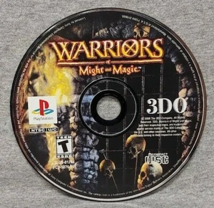 Warriors of Might and Magic ~ SONY PS1 PS2 Playstation 1 2 Tested Working Game - Picture 1 of 1