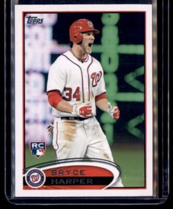 2012 Topps Screaming Bryce Harper Washington Nationals #661