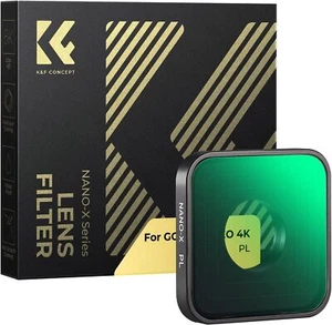 Filtro polarizador K&F Concept PL para cámara GoPro Hero 4K filtro de reducción de deslumbramiento - Imagen 1 de 7