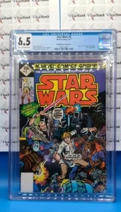 Star Wars #2 CGC Calificado N Certificado 6.5 Reimpresión 35¢ Páginas Blancas 1977 - Imagen 1 de 2