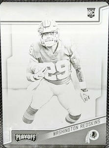 DERRIUS GUICE 2018 Panini Playoff Rookies PRINTING PLATE #1/1 Washington One of