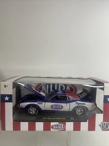 M2 Machines 1971 PLYMOUTH HEMI CUDA NHRA S38 22-19 1:24 Diecast - Picture 1 of 5