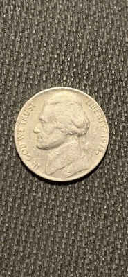 Marca de ceca 1975-D níquel extraviada #2 ¡ERROR CASI EL GRANDE! Foto 1 de 4