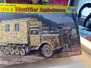 1/35 DRAGON -GERMAN Sd.Kfz.3 Maultier Ambulance TRUCK KIT-NEW💥 WM174 - Picture 1 of 4