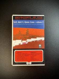 Herb Alpert’s Tijuana Brass Volume 2 Cassette - Picture 1 of 3