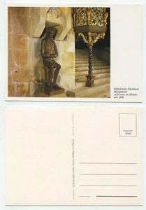 123681 - Stiftskirche Fischbeck - Holzplastik " Christus im Elend" - alte AK - Bild 1 von 1