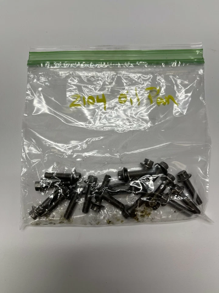 OEM Monster KAWASAKI 2009 2010 2011 2012 ZX6R ZX600 NINJA cárter de aceite pernos perno Foto 1 de 1