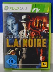 L.A. Noire PAL XBOX 360 MUY BUENO en embalaje original e instrucciones Rockstar Games USK 16 - Imagen 1 de 1
