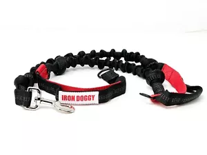 Iron Doggy Runner's Choice Hands Free Hund Stretch Holzleine ohne Gürtel - Bild 1 von 7