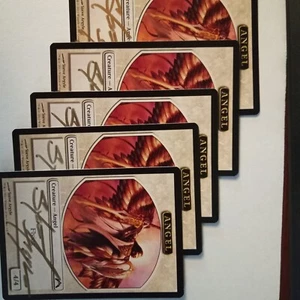 Magic The Gathering - 1x Signed Angel Token (mtg) Khans of Tarkir - 5 avail - Picture 1 of 1