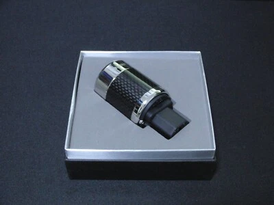 FURUTECH Enchufe de Entrada de Alta Gama Chapado en Rodio FI-50 (R) Nuevo Foto 1 de 4