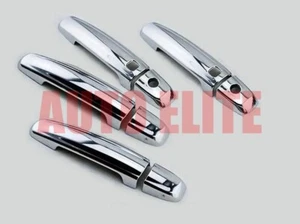 Door Handle Cover Chrome Handles For Toyota Fortuner (2009 TO 2015) Set - Picture 1 of 6