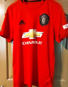 Adidas Manchester United Fußball Trikot Rot Climalite Chevrolet Gr. S - Bild 1 von 7