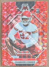 2023 Panini Mosaic Football Parallel Singles Silver Reactive Blue Yellow Prizms