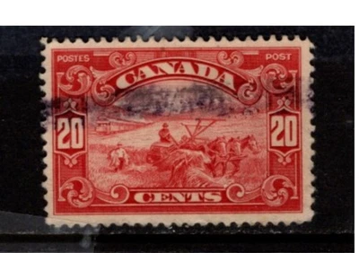 Canadá, Nº 157 usado, Cat $12.  20 céntimos rojo (2295 Foto 1 de 2