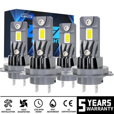 Faros LED 4x para Mercedes-Benz C180 C200 C230 C240 C250 C280 C300 C320 Foto 1 de 4