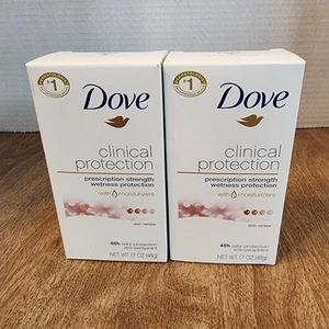 Dove Clinical Protection Deodorant Antiperspirant Cleartone Solid 1.7 oz 2 Pack - Picture 1 of 6