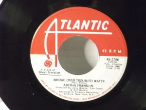 Aretha Franklin,Atlantic 2796"Bridge Over Troubled Water"US,7"45,1971 PROMO,MINT - Picture 1 of 2