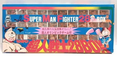 SUPER MAN FIGHTER 28 CAJA (KINNIKUMAN) SET COMPLETO BANDAI Foto 1 de 4