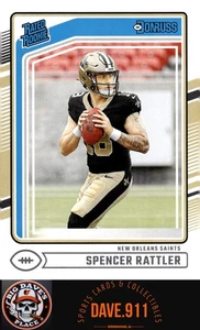 Spencer Rattler 2024 Donruss #359 radiocontrol New Orleans Saints - Imagen 1 de 2