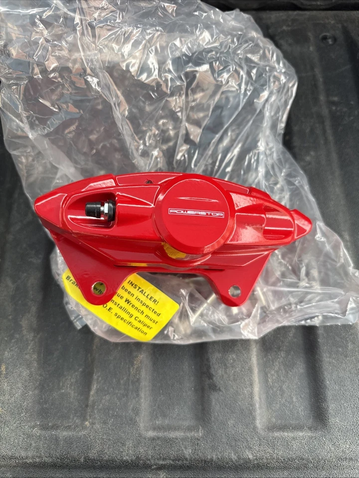 Power Stop Rear S6182 High-Temp Red Powder Coated Calipers - Image 1 of 1