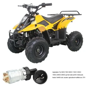 ˇIgnition Starter Switch OFF ON START Position 3 Contact Terminals With 2 Keys - Picture 1 of 23