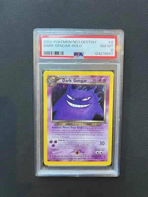 2002 Pokemon Neo Destiny #6 Dark Gengar Holo PSA 8 NM-MT - Image 1 of 2
